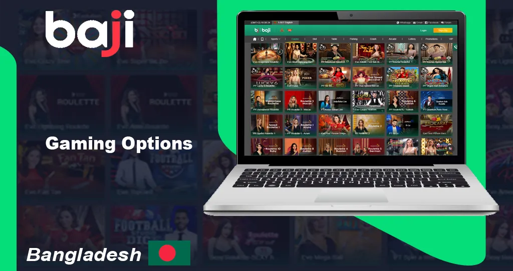 Baji live casino login